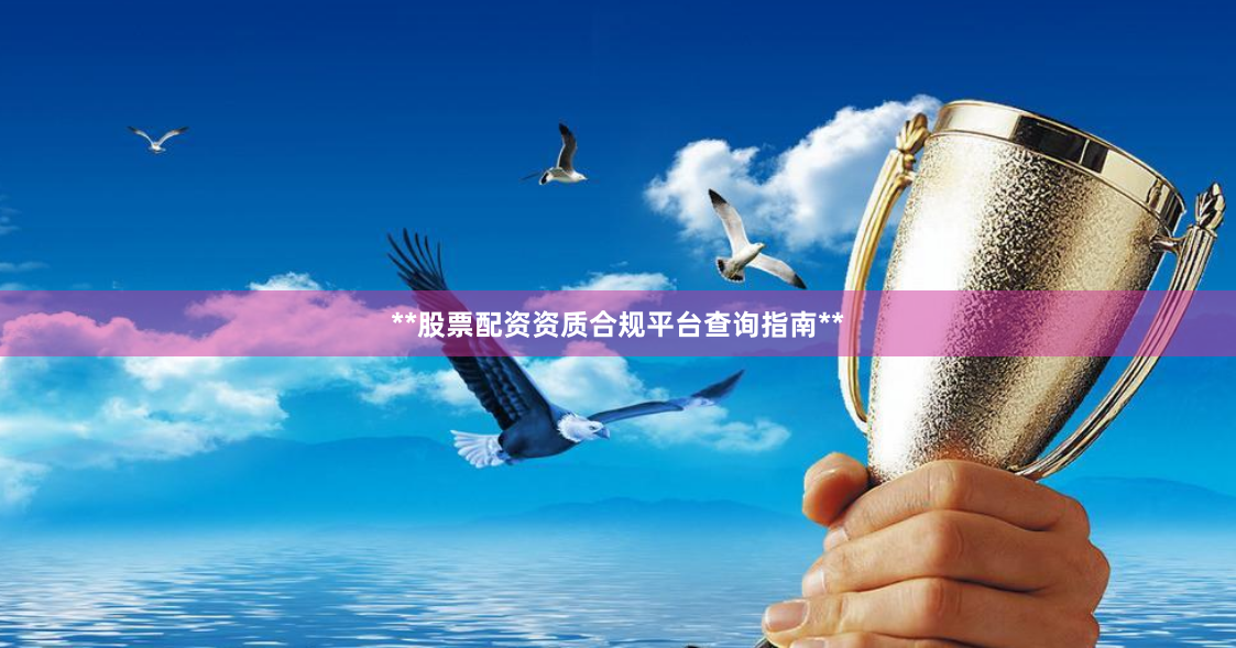 **股票配资资质合规平台查询指南**
